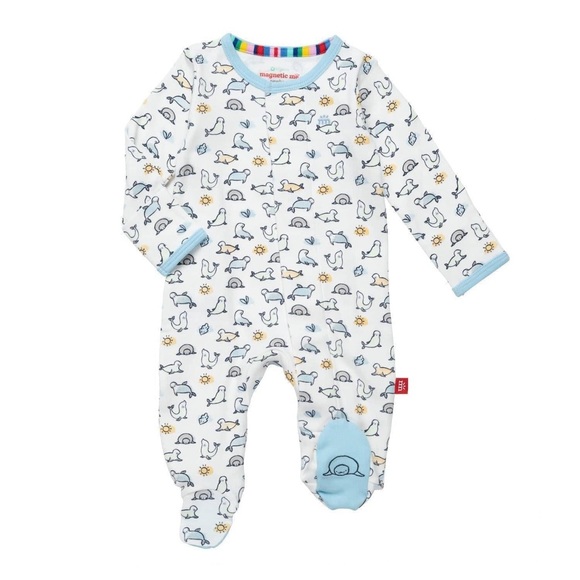 Magnetic Me | Pajamas | Magnetic Me Seal With A Kiss Organic Cotton ...